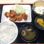 やきとり専門 串達 - 特製ザンギ定食