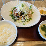 SCeNT HOUSE DEN Marunouchi - 若鶏の香味揚げ　油淋鶏ソース