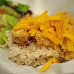 bb.q Olive Chicken Cafe Otori Ten - チーズタッカルビチキンライス