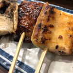 Sumibiyaki Senmon Shokudokoro Shiroganeya Muro Machi Bun Ten - 串焼きおまかせ5種（とろあじ開き/さばみりん干し/サーモンハラス/あこう鯛のひもの/とろ塩さば）