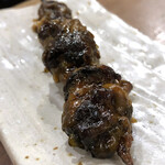 Sumibiyaki Senmon Shokudokoro Shiroganeya Muro Machi Bun Ten - うな肝串焼き