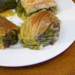 ottoman Nishi Kawaguchi Ten - Baklava（バクラワ）トルコのナッツ入り薄いパイ生地にシロップをかけたデザート ※メニュー外，組合わせ