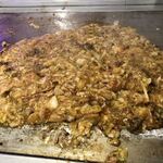 Monja to Teppan Yaki Pokopen. - 豚キムチもんじゃ