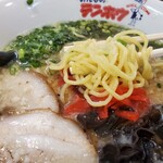 Tenhou Okayama Hashi Ten - 焦がしまー油の博多豚骨ラーメン（テンホウバージョン？）