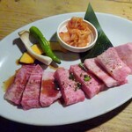 Yakiniku Fantajisuta Usshishi - 上カルビ定食