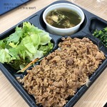 Yakiniku to Niku Bistro SAPANA - 211102 焼肉パレスB＠竹橋
                        うす切りカルビ弁当 800円