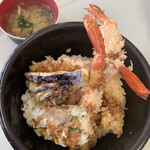 Tempura no Tomoei - 大エビカニ天丼