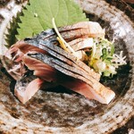 Sushi Izakaya Marugamaru Takadanobaba Ten - 〆鯖@580