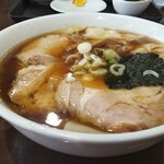 Ramen Raishu Ken Motomachi Ten - チャーシューワンタン大盛（￥１０５０）