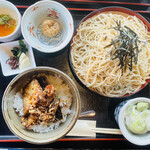 Soba Zenseki Sunaba - 天丼膳＋そば大盛り