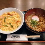 Akane - 令和3年11月
                      木の葉丼定食(木の葉丼＋かけ蕎麦) 750円