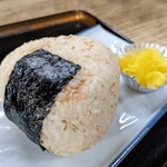 福栄食堂 - おにぎり(鰹) 150円