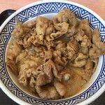 Yoshinoya Ura Wa Nakamachi Ten - 牛丼、頭の大盛り、つゆだく