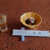 美里 - 料理写真:ゼンマイの煮物と梅ジュース