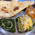 INDIAN TAJMAHAL - スペシャルランチ 999円ナブラタンカレー サグマッシュルーム