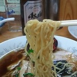 Ramen Gokko Yamagoya - 醤油ラーメンの麺