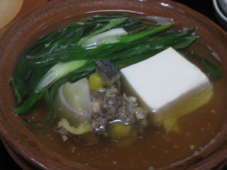 h Suppon Nabe Hamo Ryori Sanei - 京都の冬の名物「すっぽん鍋」