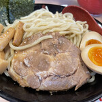 Tsukemen Senmon Ten Mita Seimenjo Okazaki Ten - つけ麺Aセットランチ（チャーシュー、玉子、メンマ、海苔）、スープは撮り忘れました