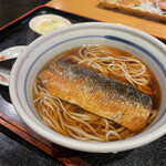 Soba Kobou Musashiya - 店のメニューにはなかったけど、にしん棒煮があったので、にしんそばにしてもらいました。にしんの煮方が絶妙でおいしかったです。