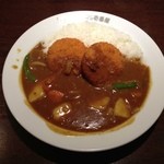 CoCo Ichiban Ya Konan Higashino Ten - クリームコロッケカレー＋やさい