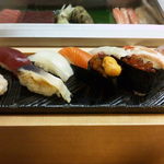 Sushi Kokoro Saku - コースの握り10貫