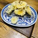 和Dining高家 - 「鯛天ぷら（4個）」800円税込み♫