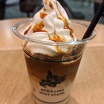 Hokkaido Soup Stand - キャラメルオレフロート460円