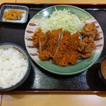 Katsu Sato Yokote Ten - コンビロースカツ定食