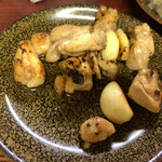 Yakitori Morishita - ◆ 焼鳥 正肉　130円
      ◆ 焼鳥 鳥ニンニク　180円