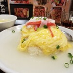 八福食堂 - 天津飯塩ダレに変更してもらえました