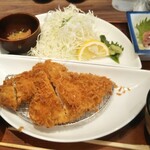 定食 馬乃米  - マグロカツの定食