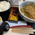 上等カレー - 納得定食A：トンカツカレー