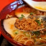 Men Chubo Kaen - スペシャル坦々麺の肉みそ