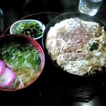 Otafuku - 「かつ丼ミニうどんセット 780円」です。