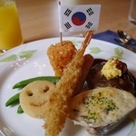 ベーカリーレストラン マルセイユ - お子様ランチ１０５０円　パン食べ放題付き