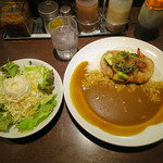 Curry House CoCo Ichibanya Kanryoku Keoka Ten - 2013年1月30日20:24撮影=パーコーカレー。食べてからソースの変更は可能か尋ねたら大丈夫だと。今度はビーフにしてみよう。