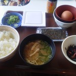 Sukiya Matsusaka Chuo Mv Ten - 朝食メニュー　納豆定食　ごはんミニｰ30　のり＋30　￥２８０