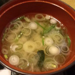 日本料理福鶴亭 - みそ汁