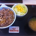 吉野家 - 2013.05牛丼並盛りAセット（400円）