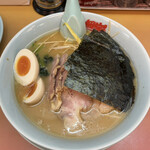 Yamaoka Ya Nagaoka Ten - 醤油ネギチャーシュー麺(味付玉子トッピング)♪