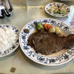 Cowboy Restaurant Big Pasture - カウボーイステーキ250g ¥1550円(税込)