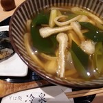 Soba Reisen - 刻みあげ九条葱蕎麦(温)税込1100円