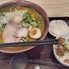 めん処大もり家 - 焦がし味噌らーめん(冬季間限定)+牛すじ丼