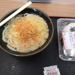 おべんとうのヒライ - おにぎり２個、かけうどん