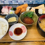 Seafood Ichiba Minato Shokudo - みなと市場定食＆ikura