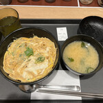 松のや - 玉子丼　290円　R5.1.28 8:30