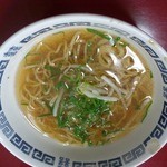 中国料理 友園 - 13/6　セットのラーメン