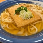 味の民芸 - 民芸きつねうどん740円