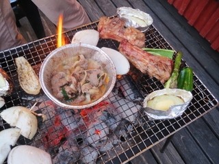 Shiretoko Villa Hotel Freeze - 夕食はBBQ