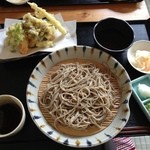 Soba Dokoro Taya - 天ざる １，１００円